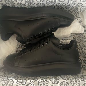 Alexander McQueens on sale for $750 shoes are still in good condition.